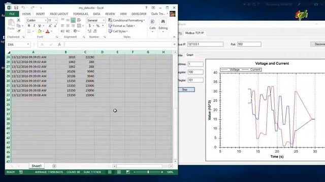 Demo modbus application смотреть онлайн
