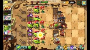 PvZ 2 Reflourished - Custom Level Pack - Zombies Massive Chaos - Wild West