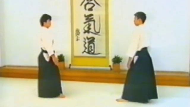 №3-7 приемы #Айкидо #МоритэруУэсиба  #Aikido  合気道  учебный #фильм №3