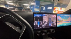 Автопарковка в подземном паркинге LiXiang L7