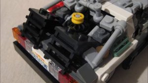 *NEW* Lego Back to the Future DeLorean Timemachine MOC