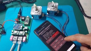OnStep MiniPCB2 control test  (Android Onstep controller 2)