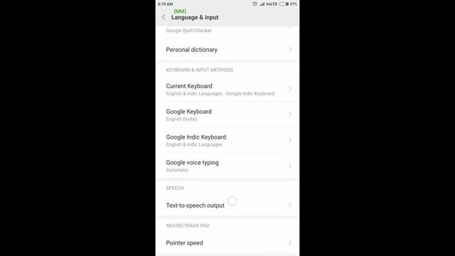 "Female English India" Remove from  notification in Xiaomi : Solution