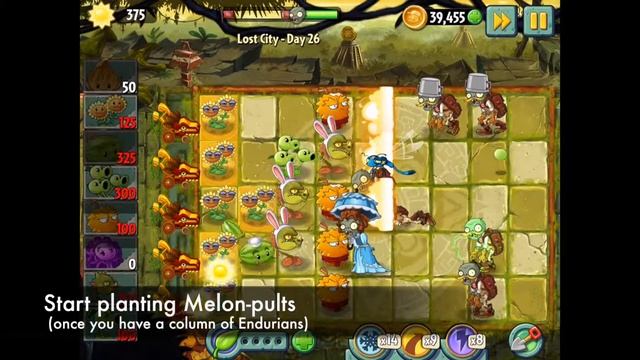 Plants vs Zombies 2 | Lost City Day 26 | Walkthrough смотреть онлайн
