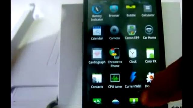 Android Gingerbread Running on HD2 смотреть онлайн