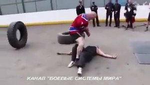 Защита от удара топором, жонглирование топором, Простые ребята на зоне