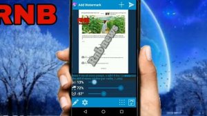 Add Watermark on multiple images in one click from Android mobile phone