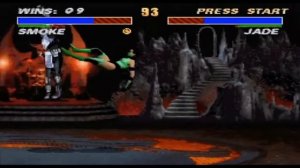 Ultimate Mortal Kombat 3: Smoke/Human Smoke Very Hard/Master Ladder Playthrough (SNES) (720p 60fps)