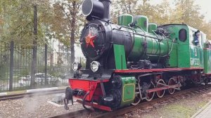 На паровозе по ДЖД (Ярославль).