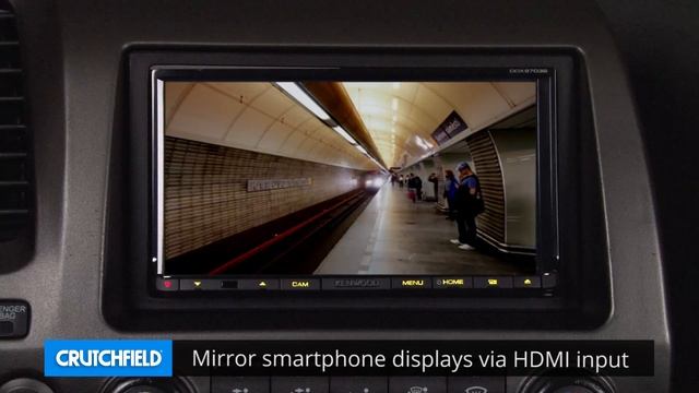 Kenwood DDX9703S Display and Controls Demo | Crutchfield Video смотреть онлайн