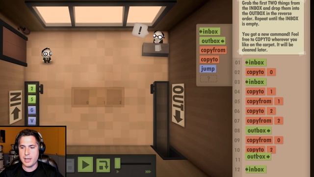 Human Resource Machine! The puzzle game that teaches you programming logic! смотреть онлайн