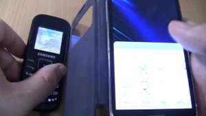 Incoming call & Outgoing call at the Same Time 2 Samsung GT  E1200M +Samsung S4 Mini Android 11
