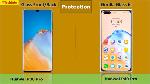 Huawei P30 Pro VS P40 Pro