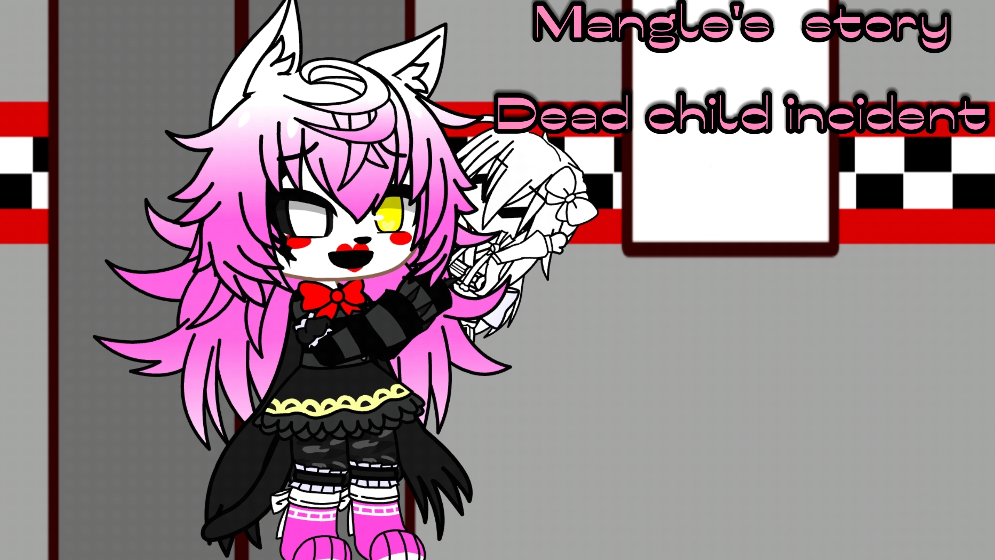 Mangle's story. Dead child incident|FNaF x Gacha