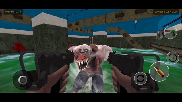 Zombie Evil Horror 4 - Shadow Target - Zombie FPS Shooting Game - Android GamePlay #2 смотреть онлайн