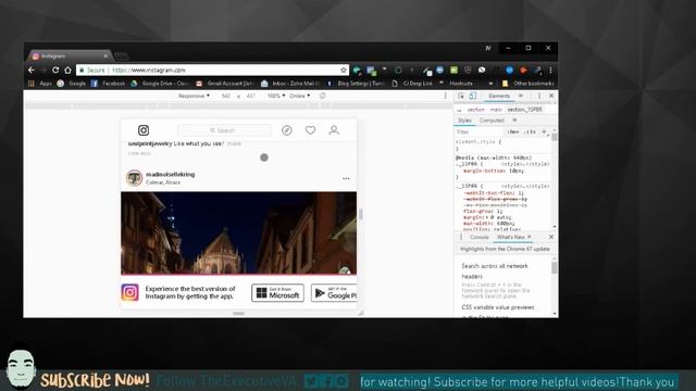 How to Quickly Post Instagram Photos Via Chrome смотреть онлайн