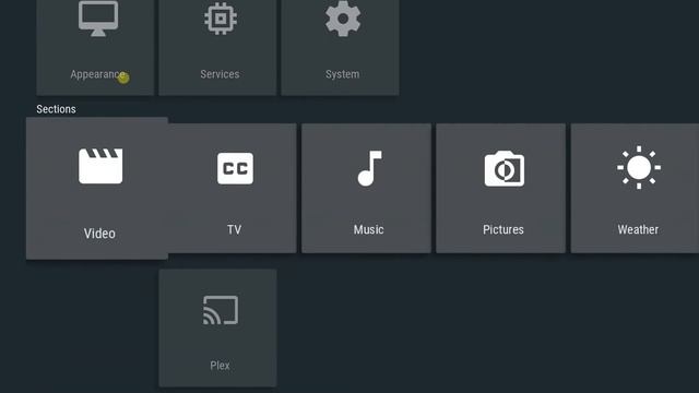 Kodi Leanback Settings Screen смотреть онлайн