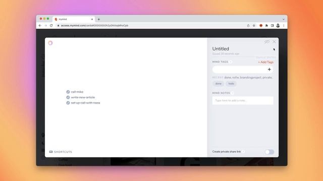 Using mymind as a todo app смотреть онлайн