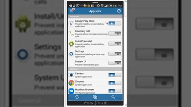 android parental controls app lock