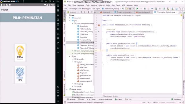 Login dan Insert Menggunakan Android Studio Untuk Pembuatan I-Rapor (2/2) смотреть онлайн