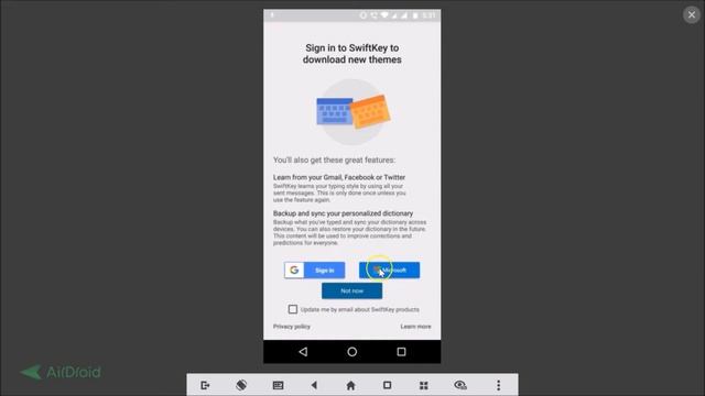 How to Change Theme in Swiftkey Keyboard on Android?