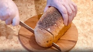 Хлеб на закваске с очень полезными семенами ЧИА