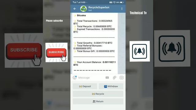 Earn Money From Telegram| Real way to make money online| Technical Tv смотреть онлайн