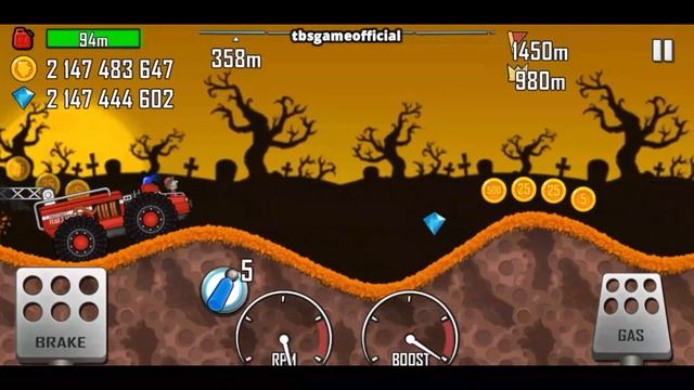 Hill Climb Racing | Gameplay Walkthrough Part 17 | FIRE TRUCK (iOS, Android) смотреть онлайн