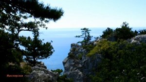 Алупка гора Воронцова Крестовая виды Ай-Петри Шаан-Кая побережье скалы Чобан-Таш Пастушьи Крым виды