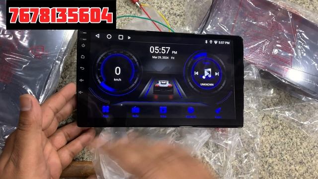 Kia seltos 9 inch android player with Glossy Frame смотреть онлайн