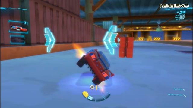 Daredevil Lightning McQueen race at Pipeline Sprint, Cars 2 The Video Game PC Gameplay 1080p HD смотреть онлайн