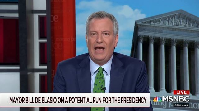 Americans Want To Hear Actual Solutions: Bill De Blasio | Morning Joe | MSNBC смотреть онлайн