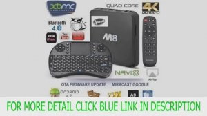 ANDROID TV BOX M8/MXIII/4K FULLY LOADED QUAD CORE 4K 4.4.4 KITKAT ULTR Top List