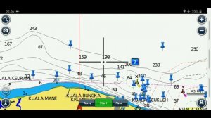 Cara menggunakan navionics tanpa signal hp serta kondisi cuaca dan pasang surut