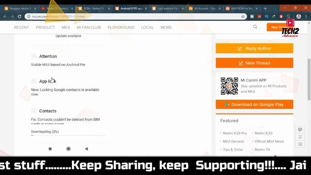 Redmi Y2 Android 9 Pie MIUI 10.3.3.0 Download | Redmi S2 9 pie MIUI 10.3.3.0 Download Links смотреть онлайн