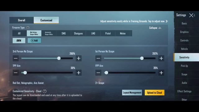Update 1.5 New Sensitivity Settings Explained 🔥 | ADS Gyro Sensi + Customized Sensi Explained | BGM смотреть онлайн