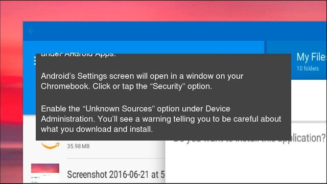 How to Sideload an Android App From an APK on a Chromebook смотреть онлайн