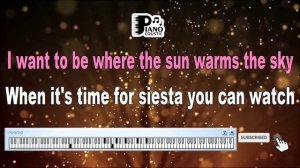 MADONNA   LA ISLA BONITA KARAOKE LYRICS VERSION HD