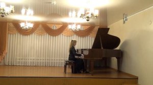 Ф.Мендельсон. Прелюдия №2,  b moll op 104a №2. Исполнитель Ксения Хусаинова.