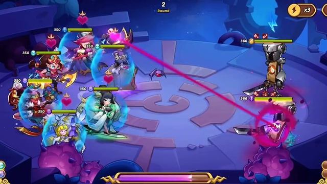 [Idle Heroes] - Realms Gate: Itaqua 84bn dmg vs L/D Puppets смотреть онлайн
