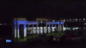 В Уфе покажут светомузыкальное шоу колоннады