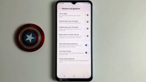 Double tap to turn off screen on Samsung A13 Android 12 One UI 4.1