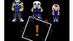 (Inktale!Scratch) Ink! Time Trio! Battle! (Full Phase Replay)