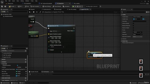 8 - Creating the First Tile