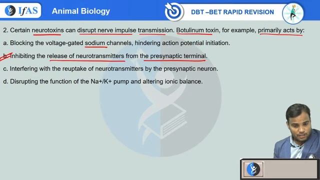 Animal Biology | DBT - BET Rapid Revision | Life Science | Lecture 05 | IFAS смотреть онлайн