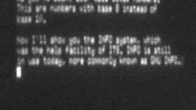 Incompatible Timesharing System смотреть онлайн