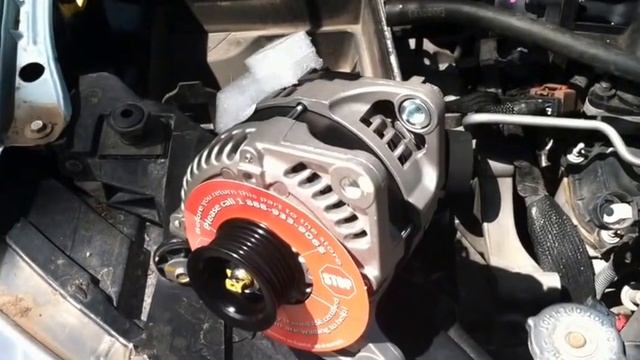 2008 Chrysler Town & Country Remove/replace Alternator