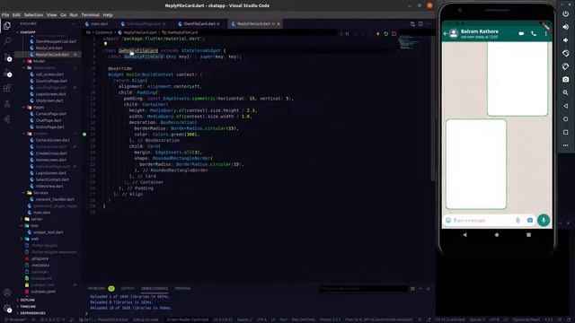 Flutter - Let's work on one to one Image Sharing Functionality (Creating a Layouts -3) ||  #32