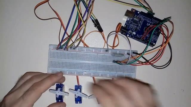 Arduino Servo Motor control via Bluetooth using Android app.
