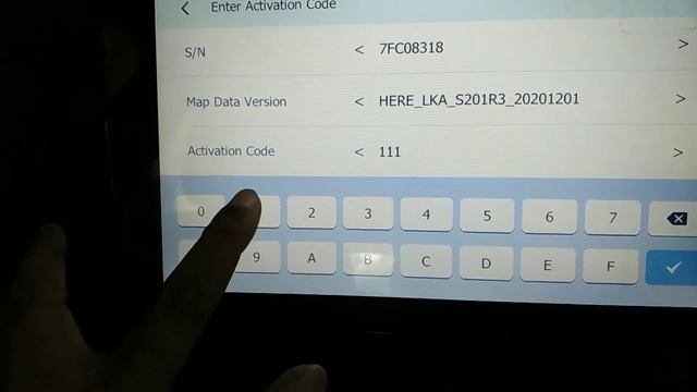 DFSK Glory 580 Navigation system activation . смотреть онлайн